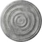 Ekena Millwork Carton Smooth Medallion (Canopies up to 9 1/8"), 29 1/8"OD x 1 1/2"P, Ultra Pure White Crackle CM29CAUWC - alternate 1